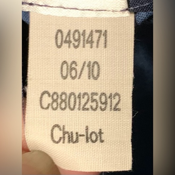 Tommy Hilfiger - Collard Button Down Dress Shirt Navy - Large - Picture 12 of 12